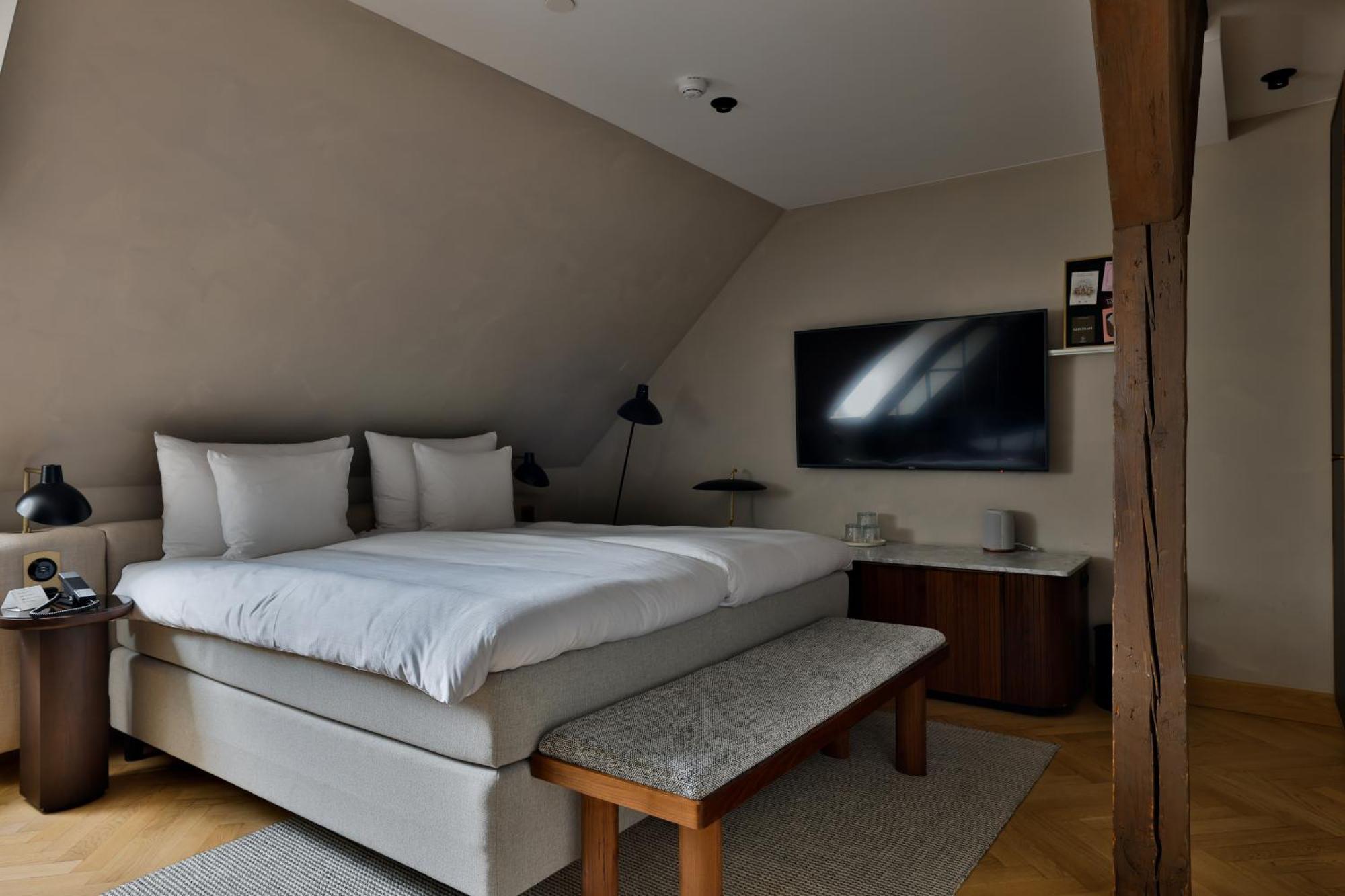 Villa Copenaghen Esterno foto A bedroom at the hotel